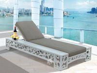 Lounge For Patio And Garden - DR-5189 Armless Outdoor Chaise Lounge
